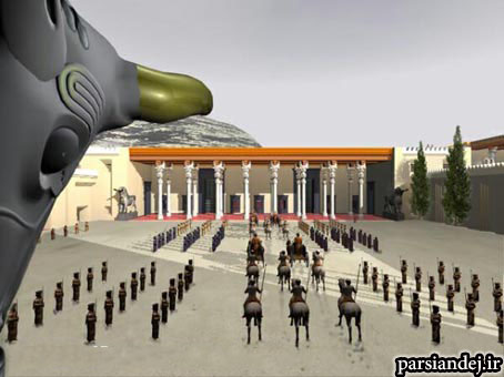 تصاویر سه بعدی تخت جمشید(بیرونی)