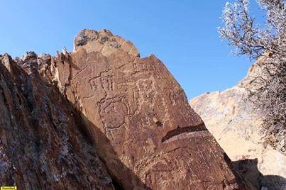نقوش به شکل بز در سراسر ایران موجود هستند