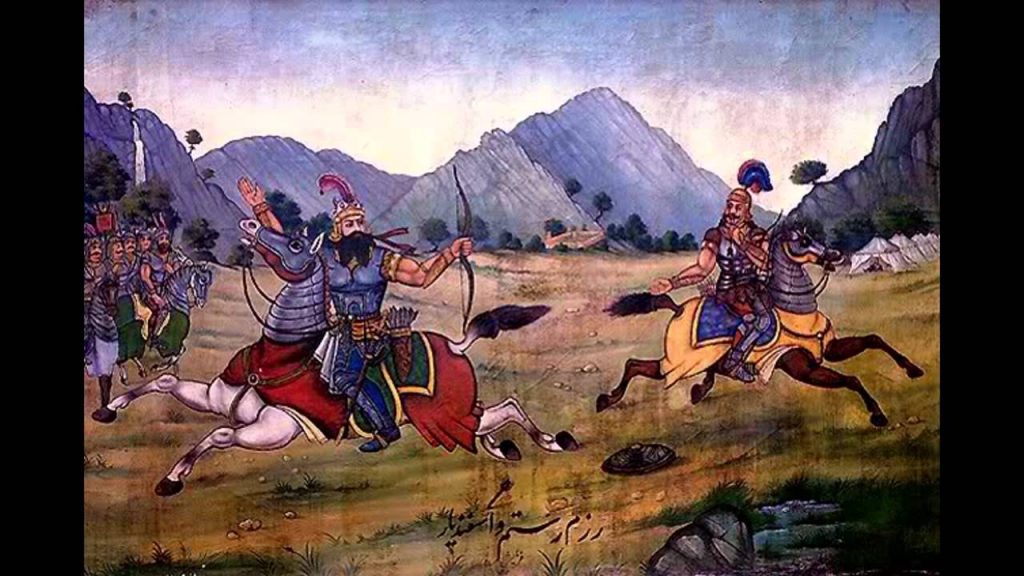 رستم و اسفندیار