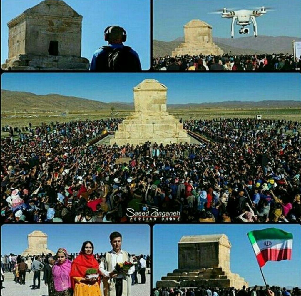 تحویل سال نو مقبره کورش بزرگ
