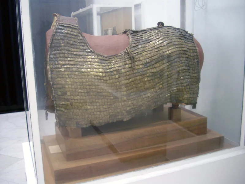 زره اسب پارتي 