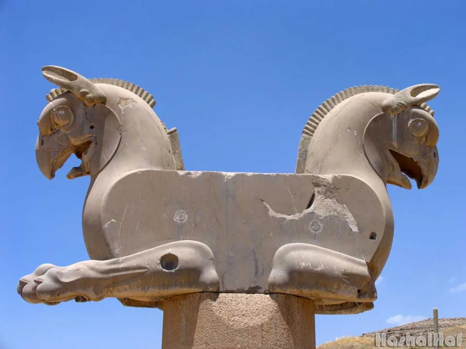 سر ستون(تخت جمشید) 