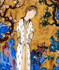 نگاره هوشنگ در شاهنامه تهماسبی