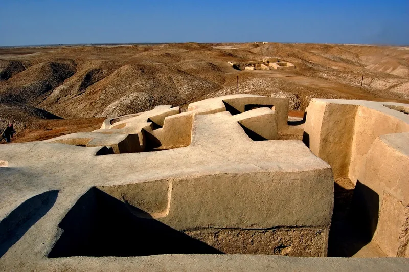 نمایی از شهر سوخته