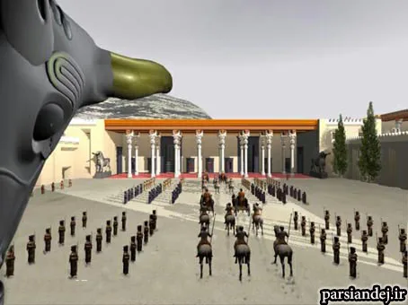 تصاویر سه بعدی تخت جمشید(بیرونی)