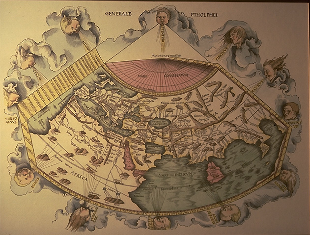نقشه اي كه جان اسكاتوس در سال 1505 تهيه كرده است 
