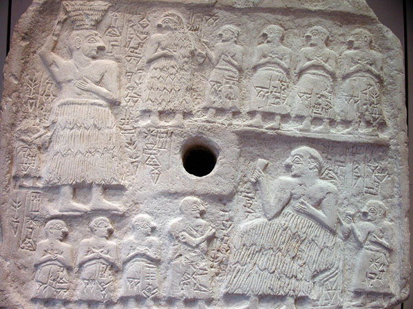 مراسم نذر شاه آشوري اور-نانشه در 2500پ م