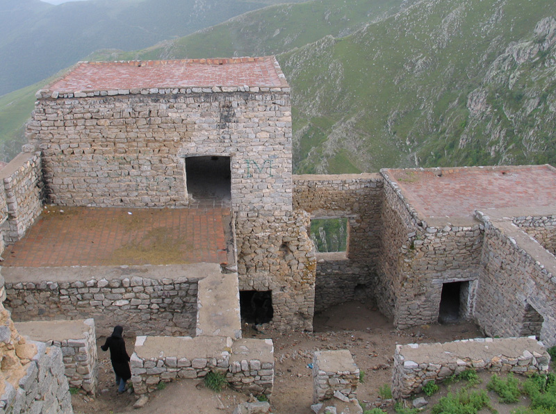 ساختمانهاي داخلي قلعه بابک